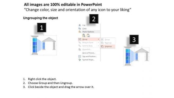 Business Diagram Business Temple Text Option Icons Info Graphic Presentation Template