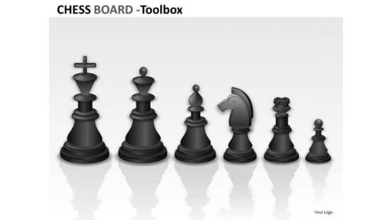 Business Diagram Chess Board Consulting Diagram