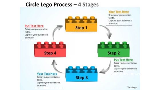 Business Diagram Circle Lego Process 4 Stages Sales Diagram Business Diagram Circle Lego Process 4 Stages Sales Diagram