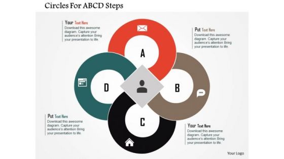 Business Diagram Circles For Abcd Steps Presentation Template Business Diagram Circles For Abcd Steps Presentation Template