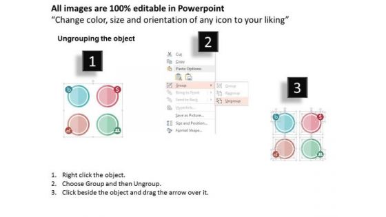 Business Diagram Circles With Icons For Strategy Plans Presentation Tempalte