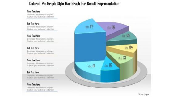 Business Diagram Colored Pie Graph Style Bar Graph For Result Representation Presentation Template Business Diagram Colored Pie Graph Style Bar Graph For Result Representation Presentation Template