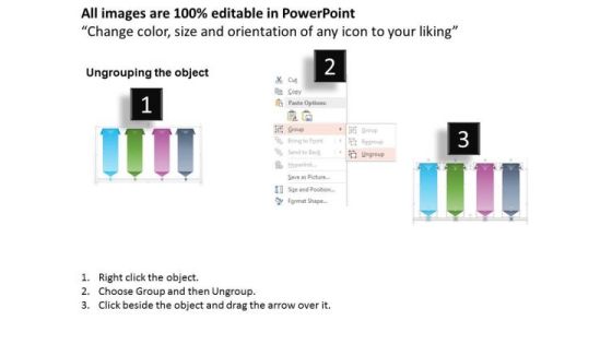 Business Diagram Colorful Four Text Boxes Presentation Template Slide02
