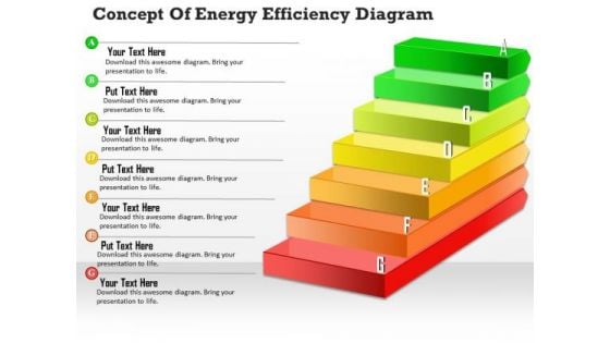 Business Diagram Concept Of Energy Efficiency Diagram PowerPoint Ppt Presentation