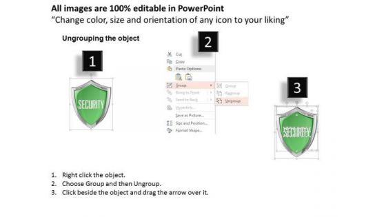 Business Diagram Correct Wrong And Security Icons For Antivirus Software Presentation Template