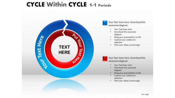 Business Diagram Cycle Within Cycle Diagram Sales Diagram