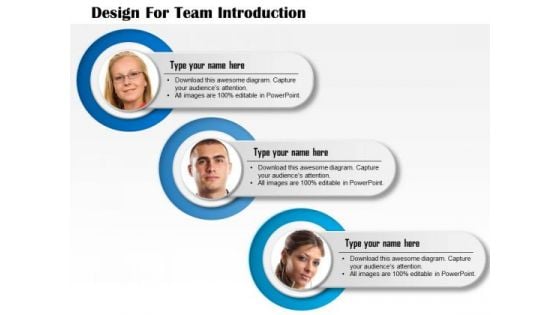 Business Diagram Design For Team Introduction Presentation Template Business Diagram Design For Team Introduction Presentation Template