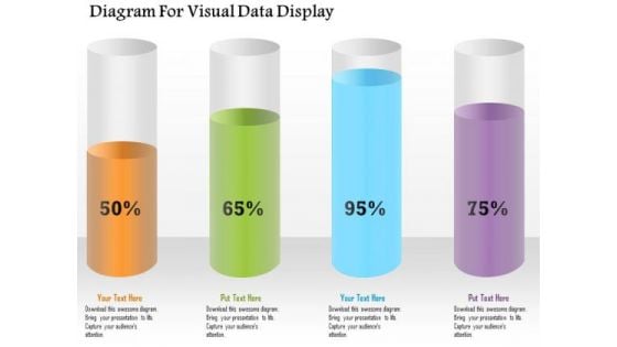 Business Diagram Diagram For Visual Data Display Presentation Template