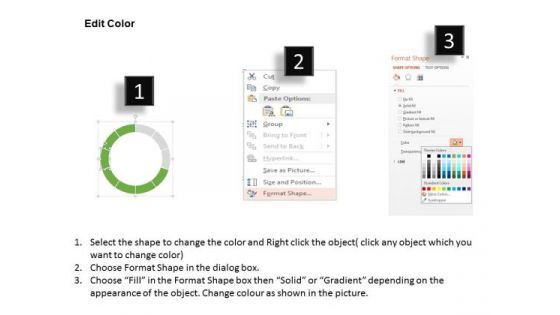 Business Diagram Five Different Icons To Represent Growth Presentation Template