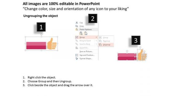 Business Diagram Five Hands Icons For Strategy And Business Presentation Template