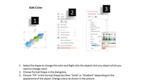 5 Step Linear Process - Slide Geeks