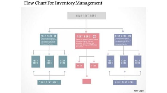 Business Diagram Flow Chart For Inventory Management PowerPoint Templates