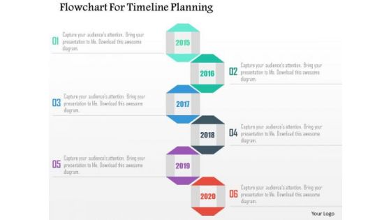 Business Diagram Flowchart For Timeline Planning PowerPoint Templates