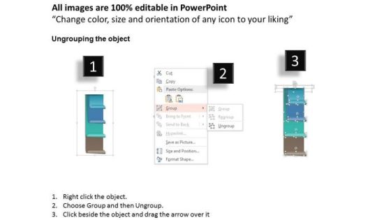 Business Diagram Four Boxes For Text Presentation Template Slide02
