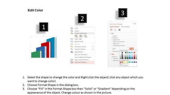 Business Diagram Four Options Books Design Presentation Template