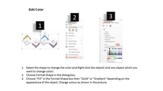 Business Diagram Four Staged Icons For Business Timeline Presentation Template