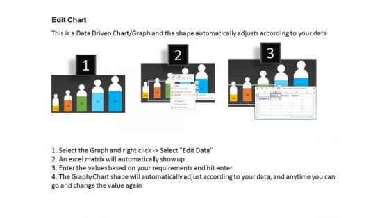 Business Diagram Human Icons With Bubbles And Different Icons Inside PowerPoint Slide