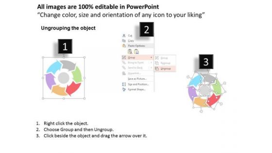 Business Diagram Icons Around Bulb For Innovative Technology Presentation Template