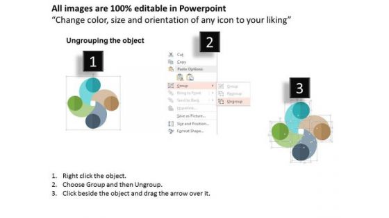 Business Diagram Icons For Business Information Presentation Template