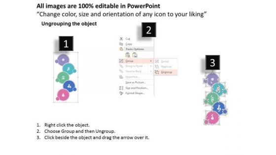 Business Diagram Icons For Financial Planning And Analysis Presentation Template
