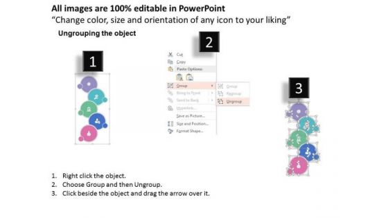 Business Diagram Icons For Financial Planning And Analysis Presentation Template