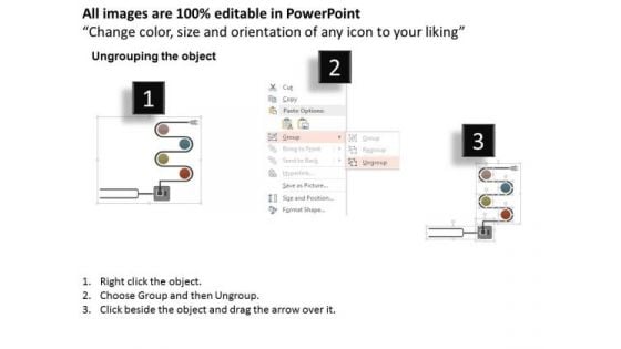 Business Diagram Icons With Electricity Wire Presentation Template