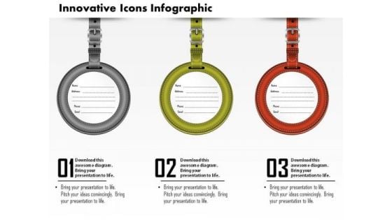 Business Diagram Innovative Icons Infographic Presentation Template