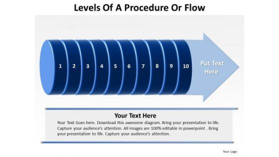 Business Diagram Levels Of A Procedure Or Flow Mba Models And Frameworks