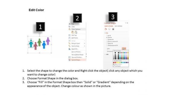 Business Diagram Men Icon For Hr Strategies Presentation Template