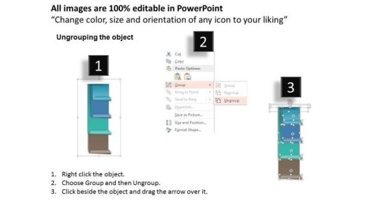 Business Diagram Of Four Text Boxes Presentation Template Slide02