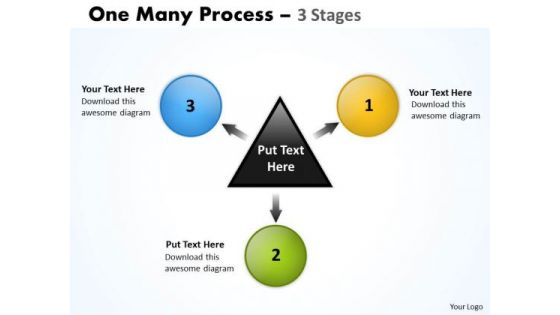 Business Diagram One Many Process 3 Stages Consulting Diagram Business Diagram One Many Process 3 Stages Consulting Diagram
