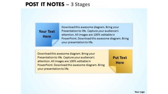 Business Diagram Post It Notes 4 Stages Consulting Diagram Business Diagram Post It Notes 4 Stages Consulting Diagram
