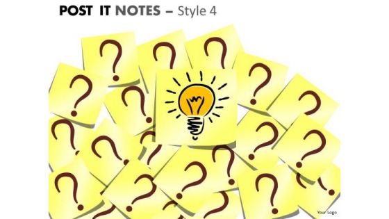 Business Diagram Post It Notes Style Marketing Diagram Business Diagram Post It Notes Style Marketing Diagram