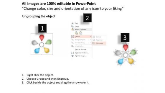 Business Diagram Process 5 Stages Agenda Info Graphic Diagram Presentation Template