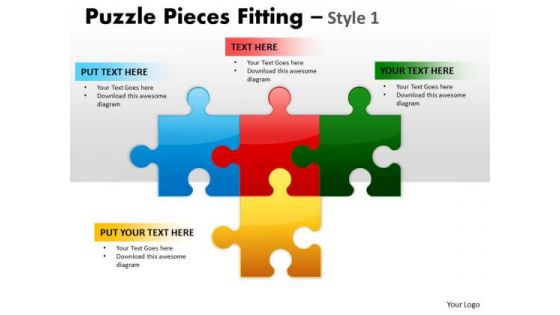 Business Diagram Puzzle Pieces Fitting Style 1 Sales Diagram Business Diagram Puzzle Pieces Fitting Style 1 Sales Diagram