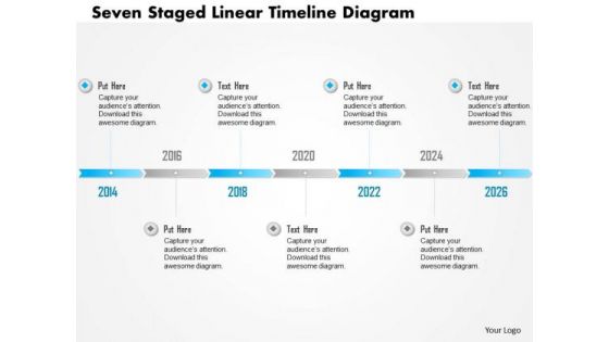 Business Diagram Seven Staged Linear Timeline Diagram Presentation Template Business Diagram Seven Staged Linear Timeline Diagram Presentation Template
