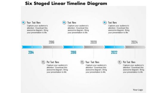 Business Diagram Six Staged Linear Timeline Diagram Presentation Template Business Diagram Six Staged Linear Timeline Diagram Presentation Template