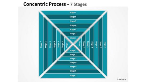 Business Diagram Sqare Concentric Process With 7 Stages Strategy Diagram Business Diagram Sqare Concentric Process With 7 Stages Strategy Diagram