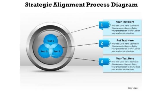 Business Diagram Strategic Alignment Process Diagarm Templates Marketing Diagram