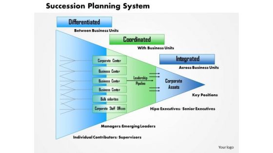 Business Diagram Succession Planning Process PowerPoint Ppt Presentation