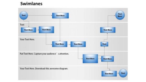 Business Diagram Swimlane Business Control Diagram Mba Models And Frameworks