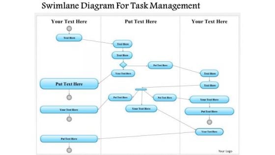 Business Diagram Swimlane Diagram For Task Management Presentation Template Business Diagram Swimlane Diagram For Task Management Presentation Template