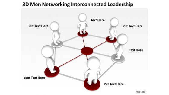 Business Diagram Templates 3d Men Networking Interconnected Leadership PowerPoint Slides Business Diagram Templates 3d Men Networking Interconnected Leadership PowerPoint Slides