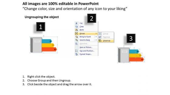 Business Diagram Three Icons For Entrepreneurial Marketing Presentation Template