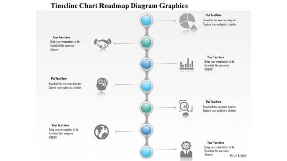Business Diagram Timeline Diagram With Roadmap And Icons Presentation Template