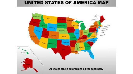 Business Diagram Usa Country Maps Business Framework Model Business Diagram Usa Country Maps Business Framework Model