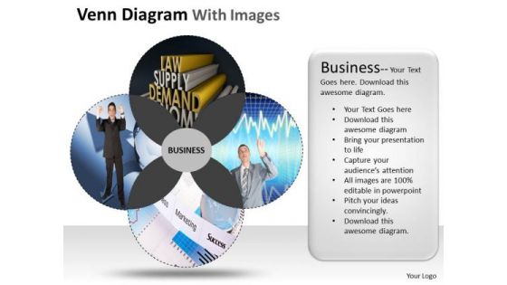 Business Diagram Venn Diagram With Images Sales Diagram