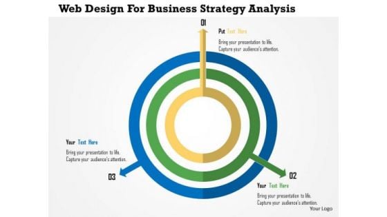 Business Diagram Web Design For Business Strategy Analysis Presentation Template