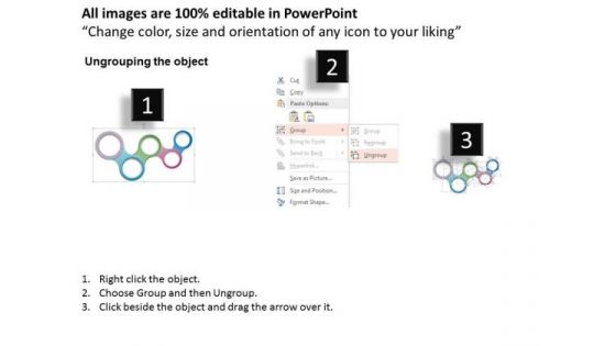 Business Diagram Zigzag Five Steps Process Diagram Presentation Template