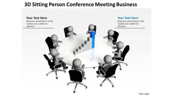 Business Diagrams Conference Meeting PowerPoint Templates Free Download Slides